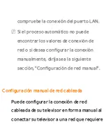 Предварительный просмотр 132 страницы Samsung UN46ES6100G (Spanish) E-Manual