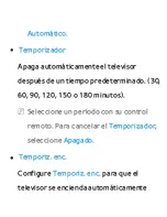 Предварительный просмотр 181 страницы Samsung UN46ES6100G (Spanish) E-Manual