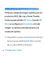 Предварительный просмотр 235 страницы Samsung UN46ES6100G (Spanish) E-Manual