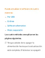 Предварительный просмотр 251 страницы Samsung UN46ES6100G (Spanish) E-Manual