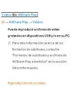 Предварительный просмотр 544 страницы Samsung UN46ES6100G (Spanish) E-Manual