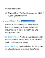 Preview for 73 page of Samsung UN46ES7500F Manual Del Usuario