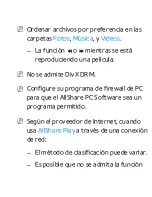 Preview for 405 page of Samsung UN46ES7500F Manual Del Usuario