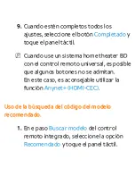 Preview for 570 page of Samsung UN46ES7500F Manual Del Usuario