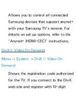 Preview for 240 page of Samsung UN46ES7500FXZA E-Manual