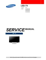 Samsung UN46ES8000F Service Manual preview