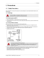 Preview for 2 page of Samsung UN46ES8000F Service Manual