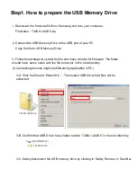 Preview for 2 page of Samsung UN48J5000AFXZA Upgrade Manual