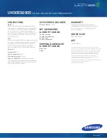 Preview for 3 page of Samsung UN50ES6900 Product Highlights