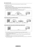 Предварительный просмотр 32 страницы Samsung UN55B8000 - 55" LCD TV Manual Del Usuario