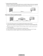 Предварительный просмотр 33 страницы Samsung UN55B8000 - 55" LCD TV Manual Del Usuario