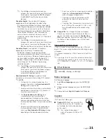 Preview for 21 page of Samsung UN55C6300 User Manual