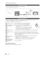 Предварительный просмотр 8 страницы Samsung UN55C8000 User Manual