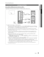 Предварительный просмотр 9 страницы Samsung UN55C8000 User Manual