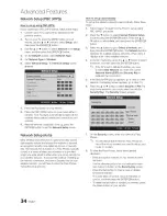 Предварительный просмотр 34 страницы Samsung UN55C8000 User Manual