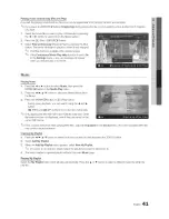 Предварительный просмотр 41 страницы Samsung UN55C8000 User Manual