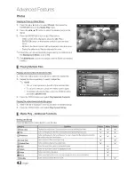 Предварительный просмотр 42 страницы Samsung UN55C8000 User Manual