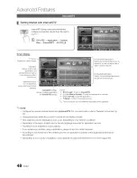 Предварительный просмотр 48 страницы Samsung UN55C8000 User Manual