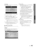 Предварительный просмотр 49 страницы Samsung UN55C8000 User Manual