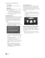 Предварительный просмотр 56 страницы Samsung UN55C8000 User Manual