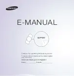 Samsung UN55ES6150 E-Manual предпросмотр