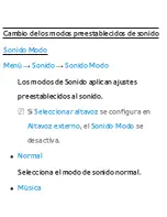 Preview for 88 page of Samsung UN55ES6900F (Spanish) E-Manual