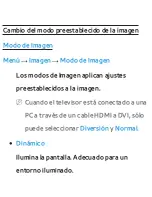 Preview for 50 page of Samsung UN55ES7003F (Spanish) E-Manual