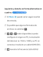 Preview for 276 page of Samsung UN55ES7003F (Spanish) E-Manual