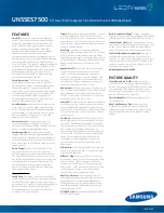 Preview for 2 page of Samsung UN55ES7500 E- Brochure