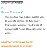 Preview for 259 page of Samsung UN55ES8000G E-Manual