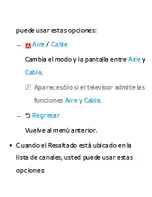 Preview for 14 page of Samsung UN55ES8000G (Spanish) E-Manual