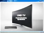 Предварительный просмотр 3 страницы Samsung UN55HU9000FXZA Manual