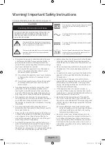 Предварительный просмотр 2 страницы Samsung UN55K6250 User Manual