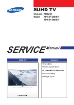 Samsung UN55KS9500F Service Manual предпросмотр