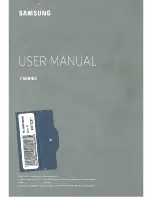 Samsung UN55MU7500 User Manual preview