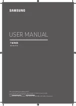 Samsung UN55MU7550 User Manual preview