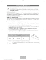 Preview for 17 page of Samsung UN58H5005 Series 5 User Manual