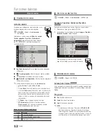 Preview for 12 page of Samsung UN60C6300SF (Spanish) Manual Del Usuario