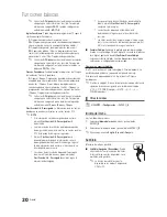 Preview for 20 page of Samsung UN60C6300SF (Spanish) Manual Del Usuario