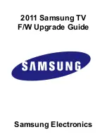 Preview for 1 page of Samsung UN60D8000YF User Manual