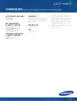 Preview for 3 page of Samsung UN60ES6500 Brochure & Specs