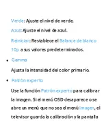 Preview for 73 page of Samsung UN60ES7500F (Spanish) E-Manual