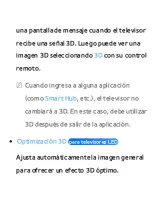 Preview for 266 page of Samsung UN60ES7500F (Spanish) E-Manual