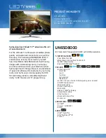 Samsung UN65D8000 Brochure preview