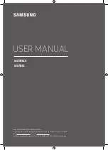 Предварительный просмотр 1 страницы Samsung UN65MU8500 User Manual