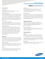 Preview for 2 page of Samsung UN75F8000 Quick Manual