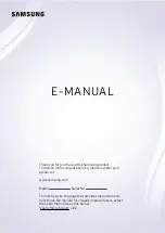 Samsung UN85AU7980FXZA Manual preview