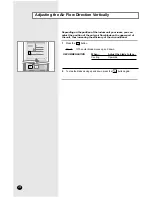 Preview for 16 page of Samsung UPC3270B Owner'S Instructions Manual