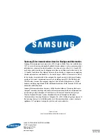 Preview for 8 page of Samsung UPROAR SPH-m100 Training Manual