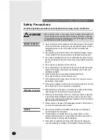 Предварительный просмотр 2 страницы Samsung UQ09A5(6)MAF Owner'S Instructions Manual